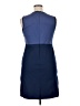 Lands' End Color Block Blue Casual Dress Size 14 - photo 2