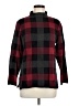 Anne Klein Plaid Red Turtleneck Sweater Size M - photo 1