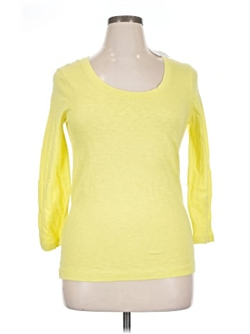 J.Crew Factory Store 3/4 Sleeve T-Shirt (view 1)