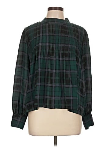 Ann Taylor Factory Long Sleeve Blouse (view 1)