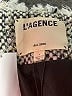L'Agence Tweed Gray Jacket Size XL (4) - photo 6