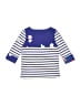 Joules 100% Baumwolle Blue Purple 3/4 Sleeve Top Size 5 - 6 - photo 2