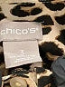 Chico's Animal Print Brown Long Sleeve Blouse Size XL (3) - photo 7