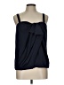 Kasper 100% Polyester Blue Sleeveless Blouse Size L (estimated) - photo 1