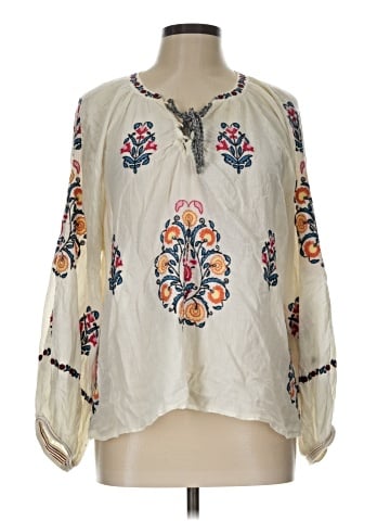 Sundance 3/4 Sleeve Blouse (view 1)