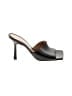 Bottega Veneta 100% Leather Gray Black Stretch Mule Size EU 37 - photo 1