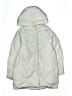 Zara 100% Polyester Silver Snow Jacket Size 9 - photo 1