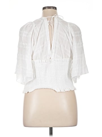 By Anthropologie Short Sleeve Blouse (view 2)