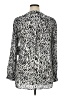 Karen Kane 100% Polyester Animal Print Silver Long Sleeve Blouse Size XL - photo 2