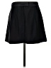 J.Crew Collection 100% Wool Solid Black Wool Skirt Size 4 - photo 1