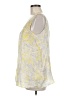 CAbi 100% Silk Yellow Sleeveless Silk Top Size M - photo 5