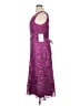 JS Collections Purple Cocktail Dress Size 14 - photo 5