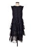 J.Crew 100% Silk Tweed Blue Cocktail Dress Size 2 - photo 1