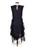 J.Crew 100% Silk Tweed Blue Cocktail Dress Size 2 - photo 2