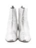 Lulus 100% Synthetic Silver Ankle Boots Size 11 - photo 2