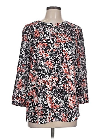 Not Your Daughter's Jeans 3/4 Sleeve Blouse (view 1)