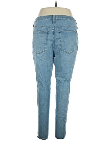 Madewell Tall 10" High-Rise Skinny Crop Jeans in Carlton Wash (view 2)