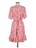 CeCe 100% Polyester Floral Pink Cocktail Dress Size M - photo 2