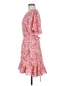 CeCe 100% Polyester Floral Pink Cocktail Dress Size M - photo 5