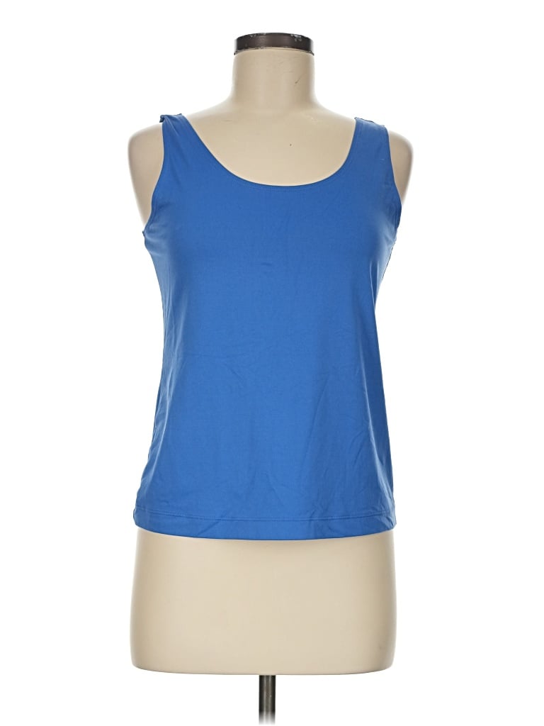 Pre-owned Chico's Active Tank Top In Blue