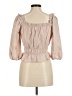 Le Lis Tan 3/4 Sleeve Blouse Size M - photo 2
