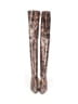 Chanel 100% Leather Gold Boots Size EU 38 - photo 2