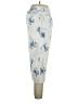 Bill Blass 100% Cotton Print White Blue Casual Pants Size 14 - photo 5