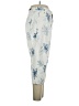 Bill Blass 100% Cotton Print White Blue Casual Pants Size 14 - photo 4