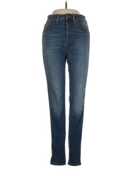 Madewell 10" High-Rise Skinny Jeans in Danny Wash: TENCEL&trade; Denim Edition (view 1)