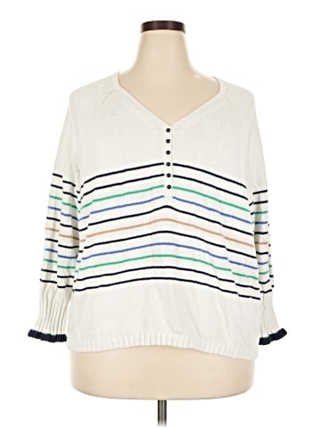 Nic + Zoe 3/4 Sleeve Top (view 1)