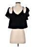 Aeropostale 100% Polyester Black Sleeveless Blouse Size S - photo 2