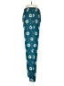 Diane von Furstenberg 100% Polyester Floral Teal Casual Pants Size 6 - photo 4