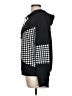 Shein Houndstooth Black Pullover Hoodie Size L - photo 5