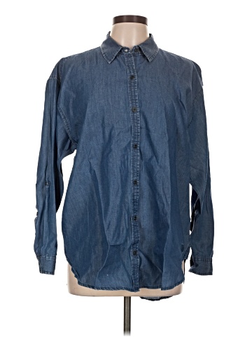Gloria Vanderbilt Long Sleeve Button-Down Shirt (view 1)