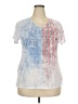 Cato White Short Sleeve T-Shirt Size 18 - photo 1
