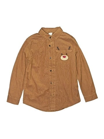 Gymboree Long Sleeve Button-Down Shirt (view 1)
