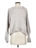 Sanctuary 100% Polyester Metallic Gray Pullover Sweater Size XS - photo 1