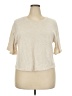 Universal Thread 100% Cotton Ivory Short Sleeve T-Shirt Size XXL - photo 1