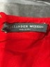 Alexander McQueen Solid Red Cocktail Dress Size EU (IT) 46 / US 10 - photo 4