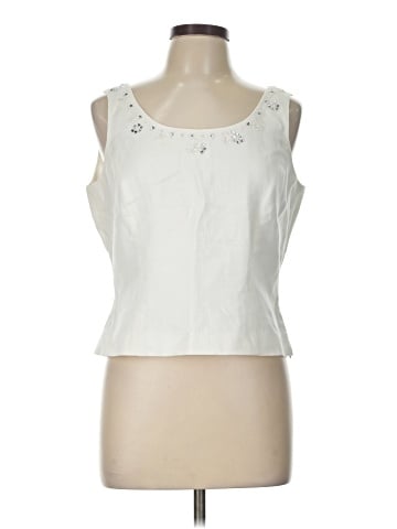 Tahari by ASL Sleeveless Blouse (view 1)