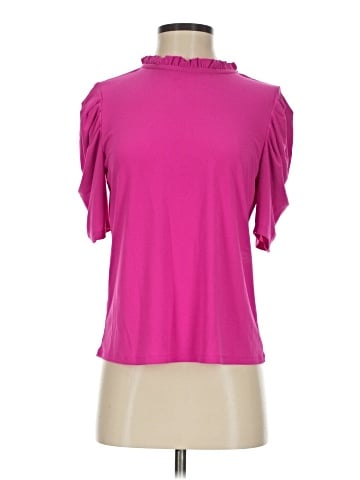 CeCe Short Sleeve Turtleneck (view 1)