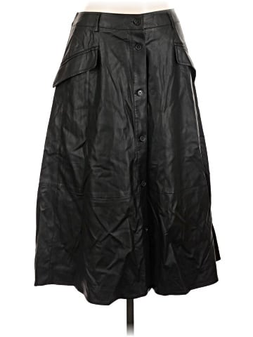 Banana Republic Factory Store Faux Leather Skirt (view 1)