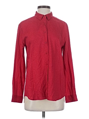 Uniqlo Long Sleeve Button-Down Shirt (view 1)