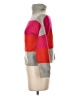 Cliche Color Block Gray Turtleneck Sweater Size S - photo 5
