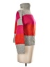 Cliche Color Block Gray Turtleneck Sweater Size S - photo 4