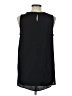 Simply Vera Vera Wang 100% Polyester Black Sleeveless Top Size L - photo 2
