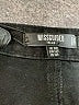 Missguided 100% Cotton Solid Black Casual Pants Size 18 - photo 3