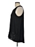 Simply Vera Vera Wang 100% Polyester Black Sleeveless Top Size L - photo 5