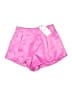 Zara Metallic Pink Shorts Size S - photo 1