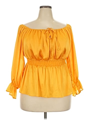 River Island 3/4 Sleeve Blouse (view 1)